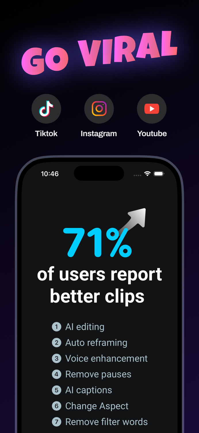 AI video clipping MagicClip