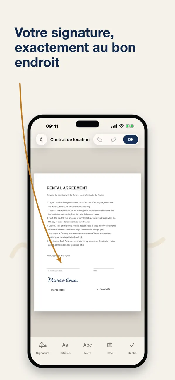 Screenshot #3 pour Signer PDF : Documents