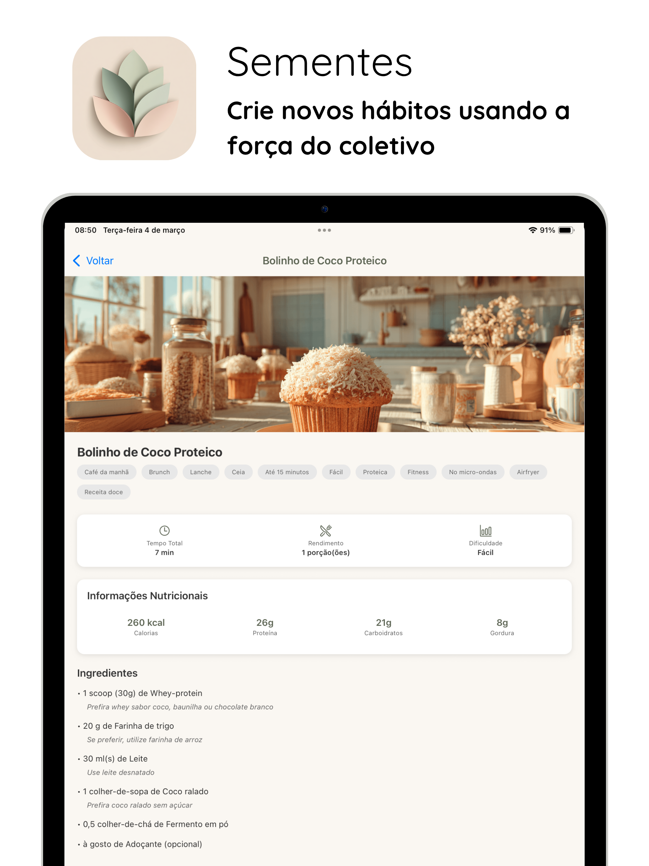 Sementes - Emagrecer em 15