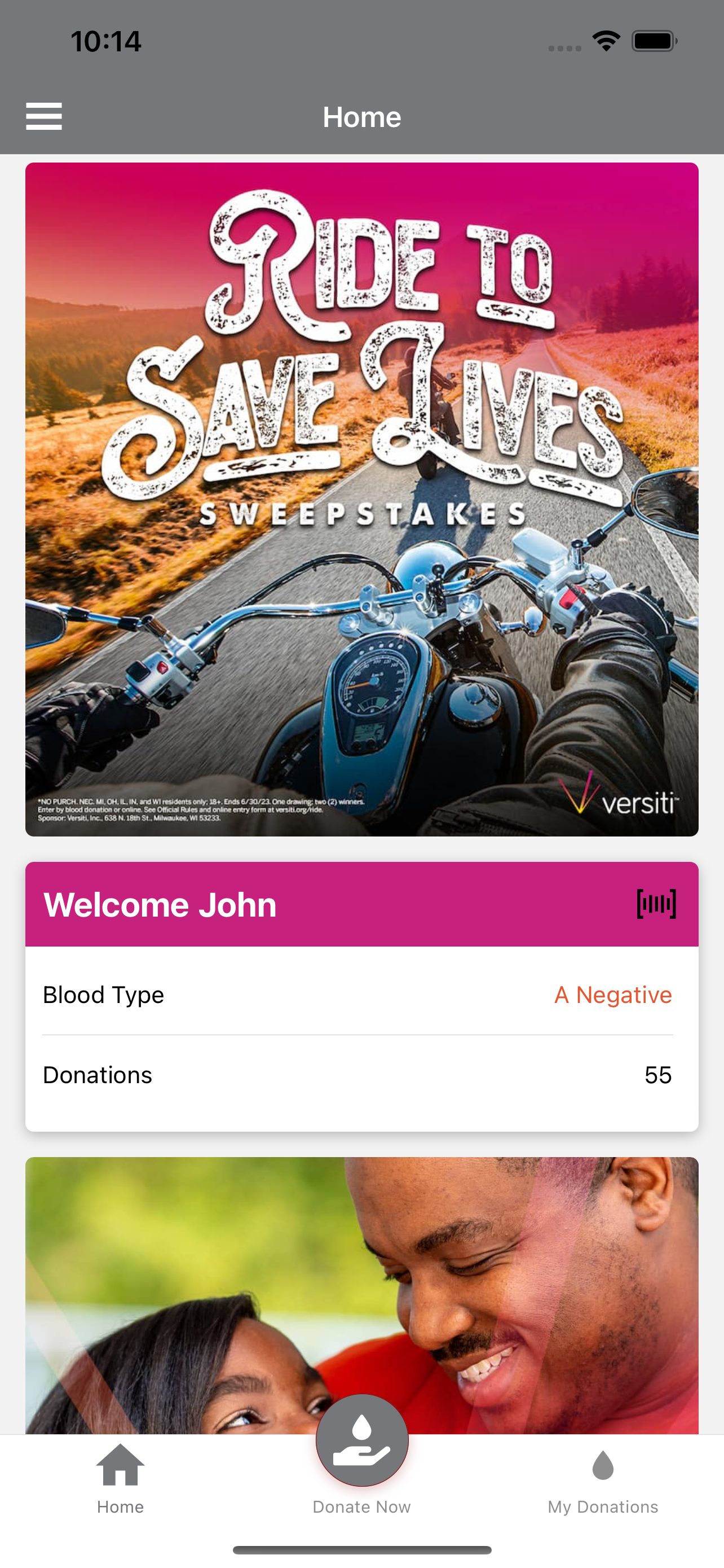 Versiti Donor