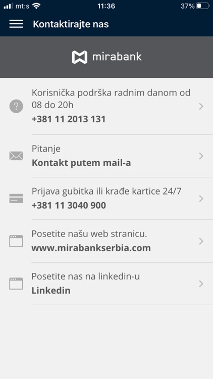 Mirabank m-banking screenshot-5