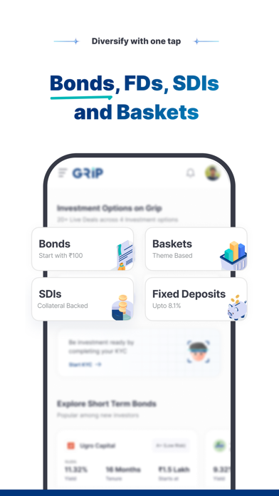 Grip Invest: Buy Bonds & FDs screenshot