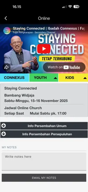 GKPB Fajar Pengharapan screenshot 2