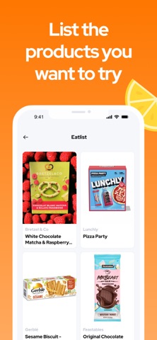 Food reviews & scan - Deliceat iPhone screenshot
