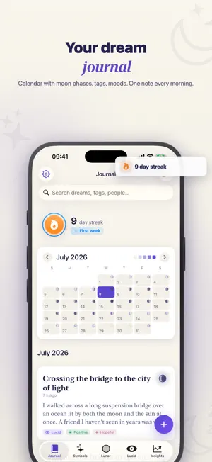 Dream Journal: Sleep & Lucid screenshot 1