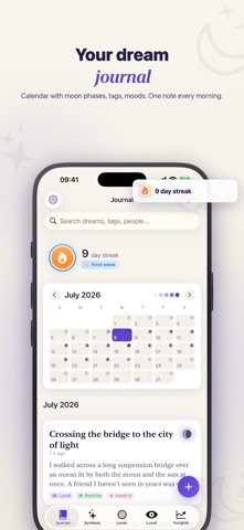 Dream Journal: Sleep & Lucid iPhone screenshot