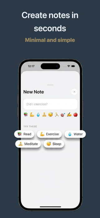TicNote - Daily Habit Tracker Screenshot 2 of 4