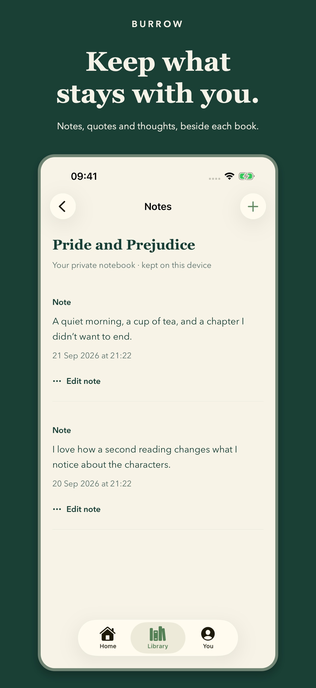 Screenshot 4 of Burrow: Book & Reading Tracker