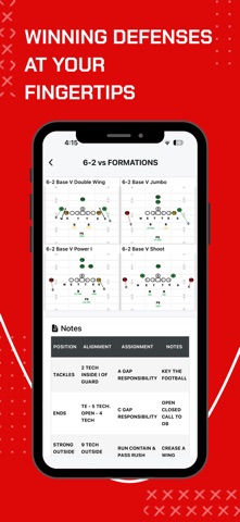 FirstDown PlayBook Screenshot 9 of 10