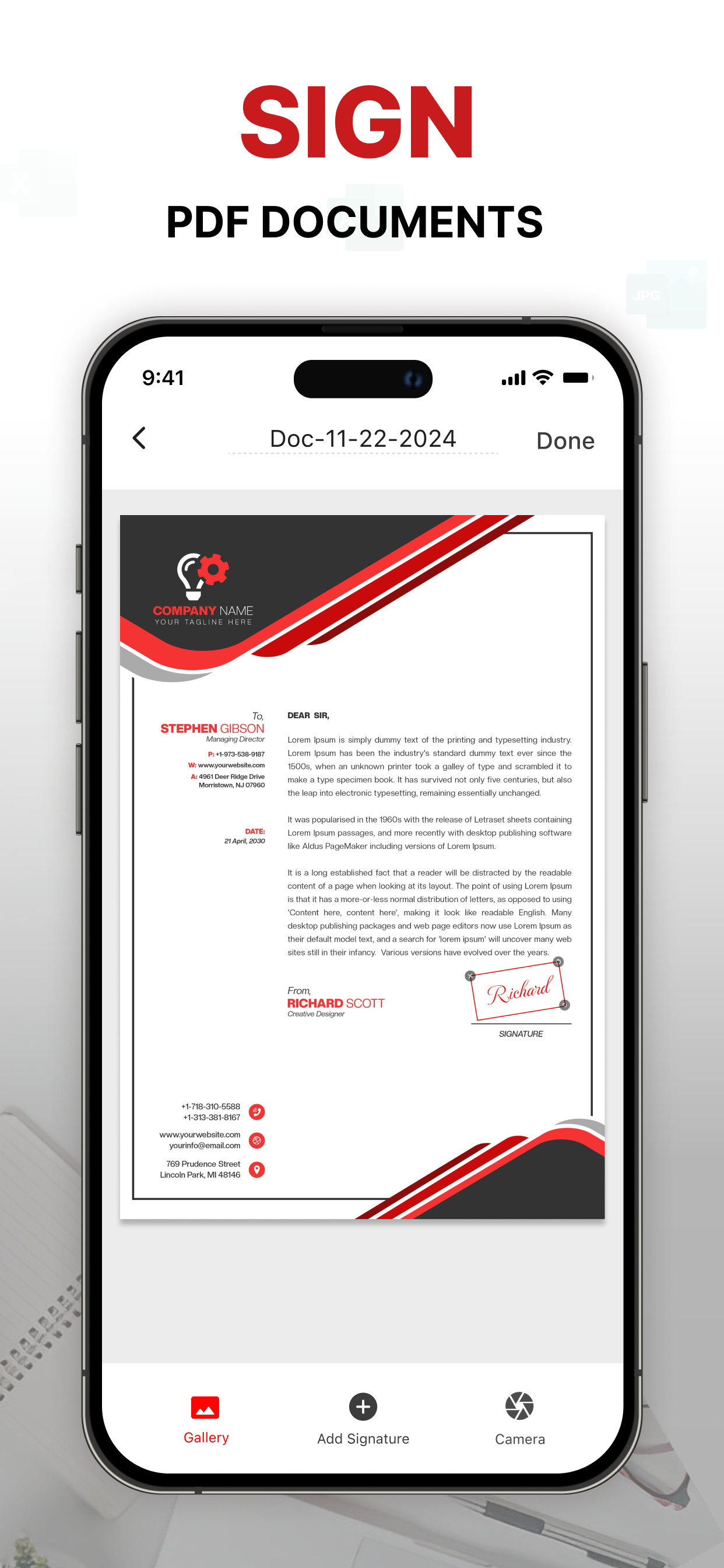 Photo to PDF Converter - Maker
