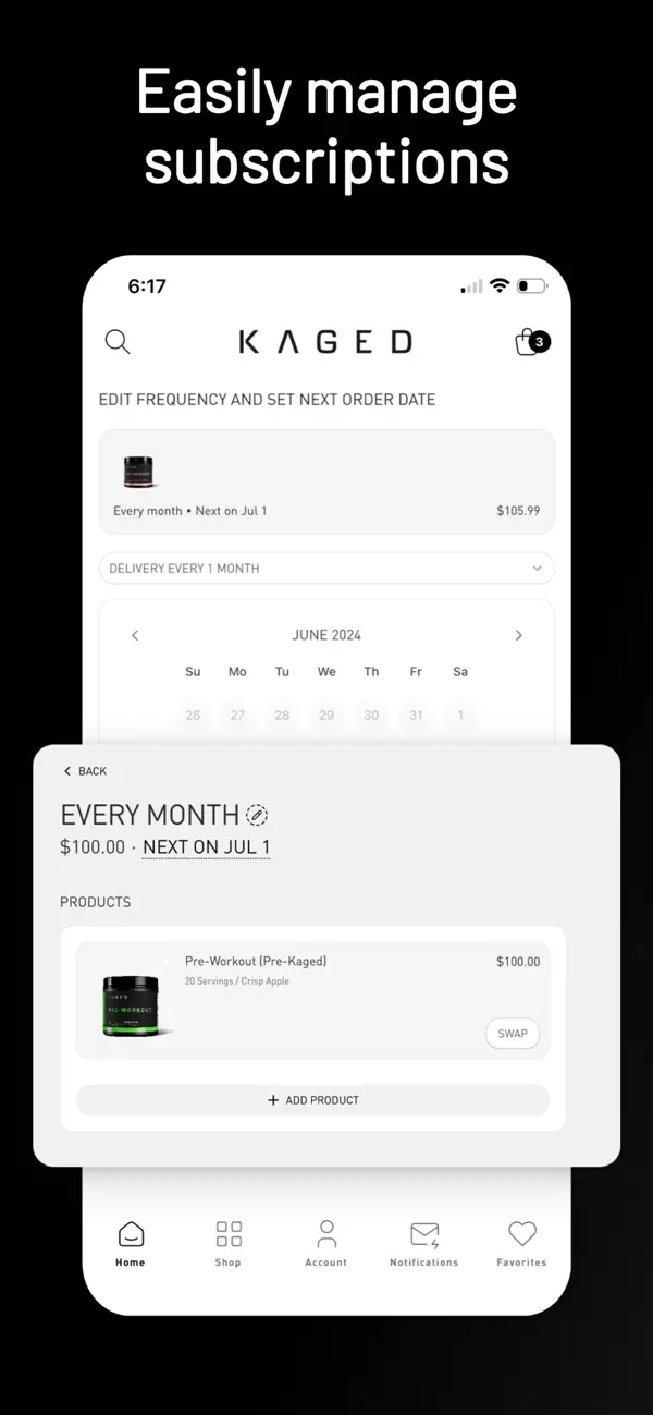 Screenshot #2 pour Kaged Shop