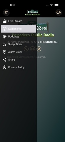 KPDO, Pescadero Public Radio iPhone screenshot