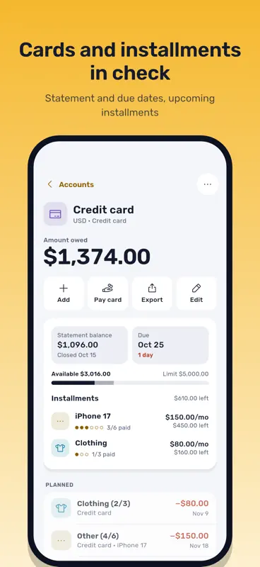 Money Planner: Budget Manager screenshot 3 of 10