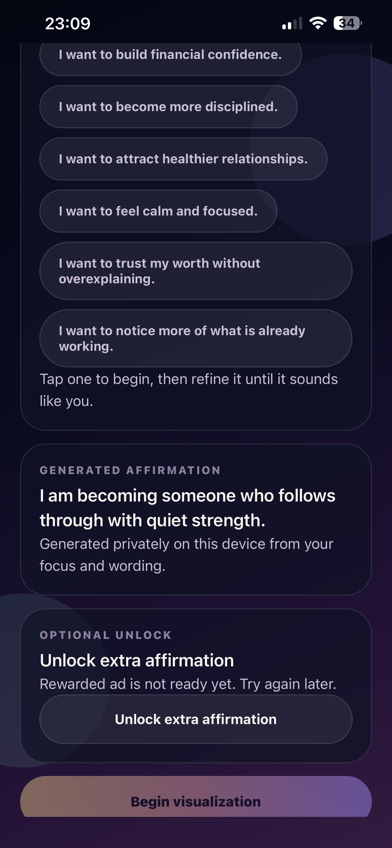 VisionLoop: Daily Intentions screenshot 5