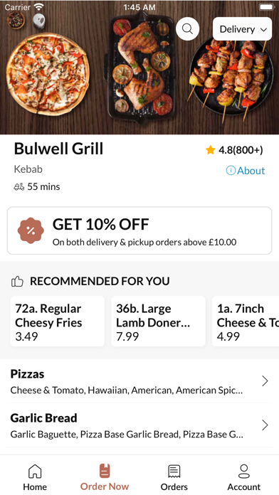 Bulwell Grill Screenshot