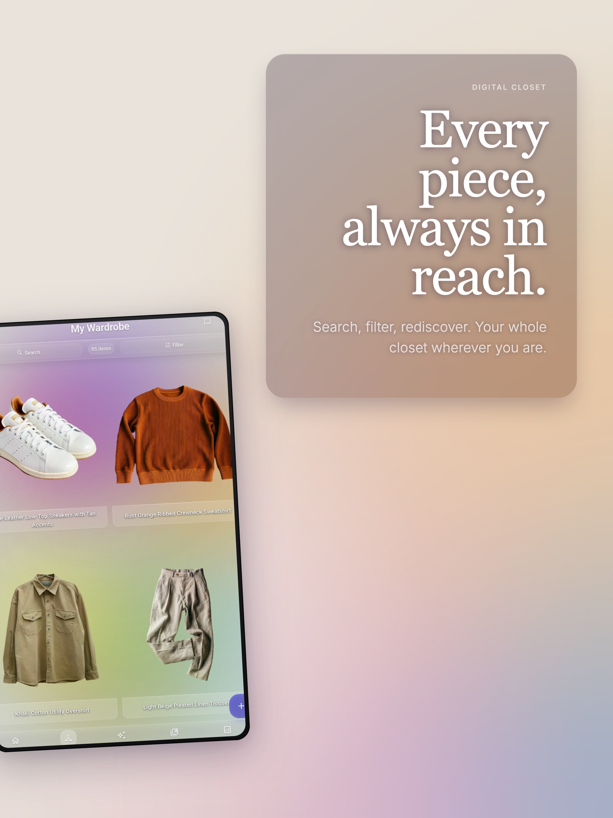Wearli: Closet & Outfits
