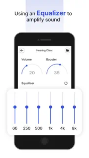 hearing clear- sound amplifier iphone screenshot 4