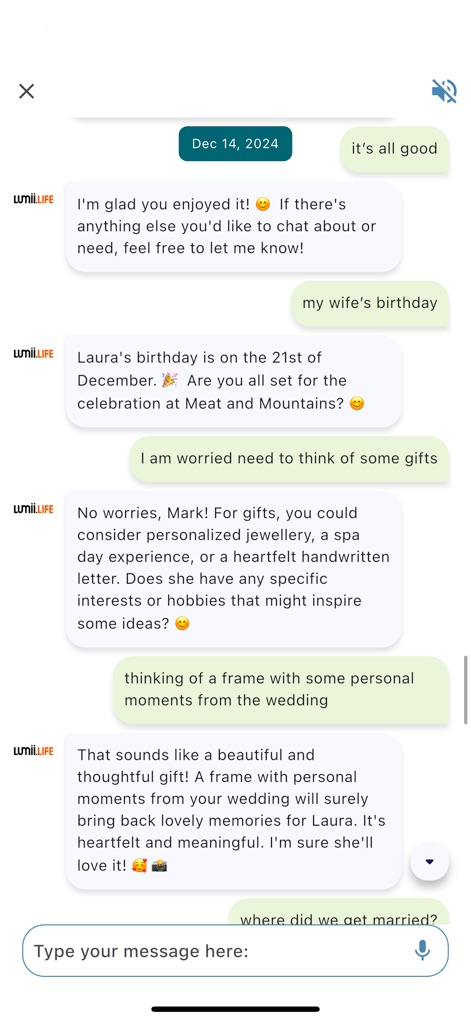 Lumii.life – AI Wellbeing App - lumii-life-ai-chat-support