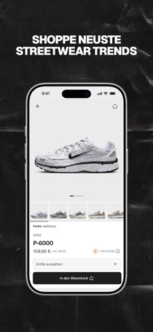 SNIPES - sneaker & streetwear iPhone screenshot 1