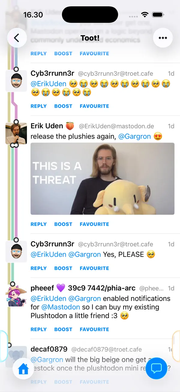 Screenshot #3 pour Toot! for Mastodon