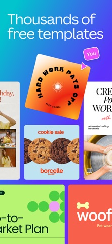 Canva: AI Video & Photo Editor App Store preview screenshot 3