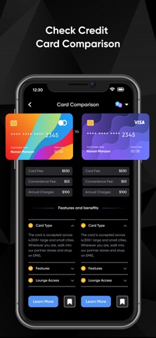 Credit Card Vault screenshot