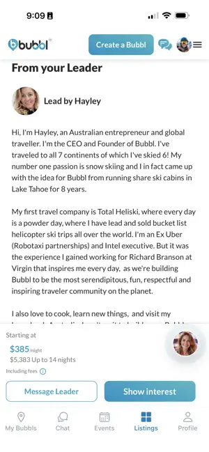 Bubbl: Event Accommodation screenshot 4