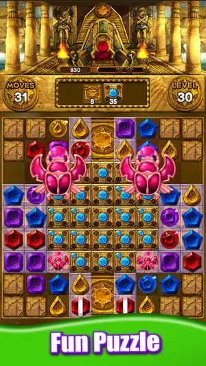 Jewel Queen: Puzzle Match 3 screenshot 1