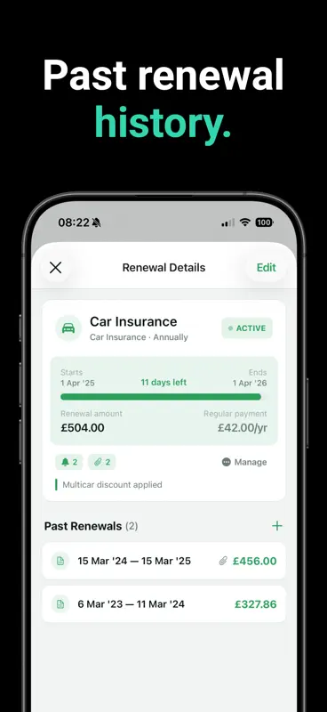 All Renewals: Manager screenshot 6 of 9
