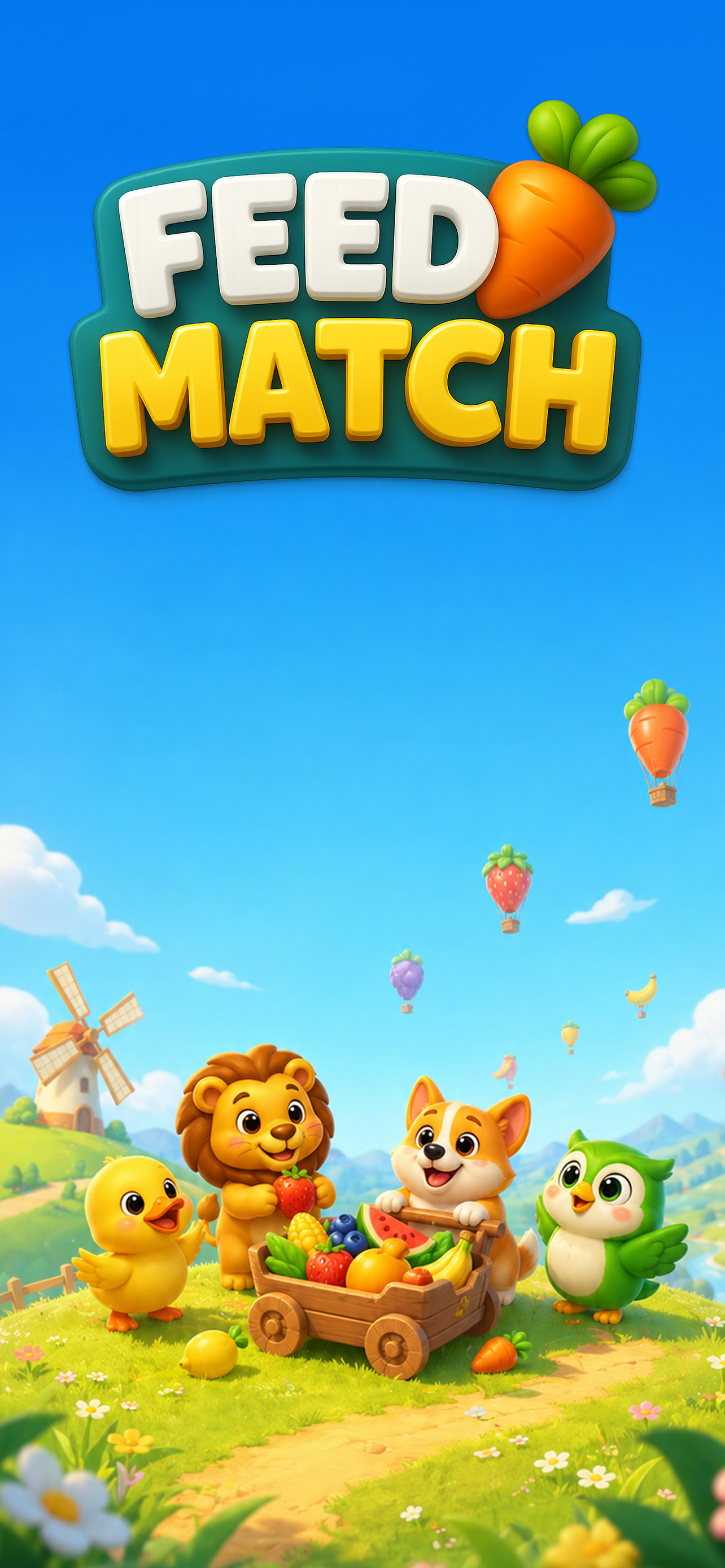 Feed Match: Tile Rescue Puzzle