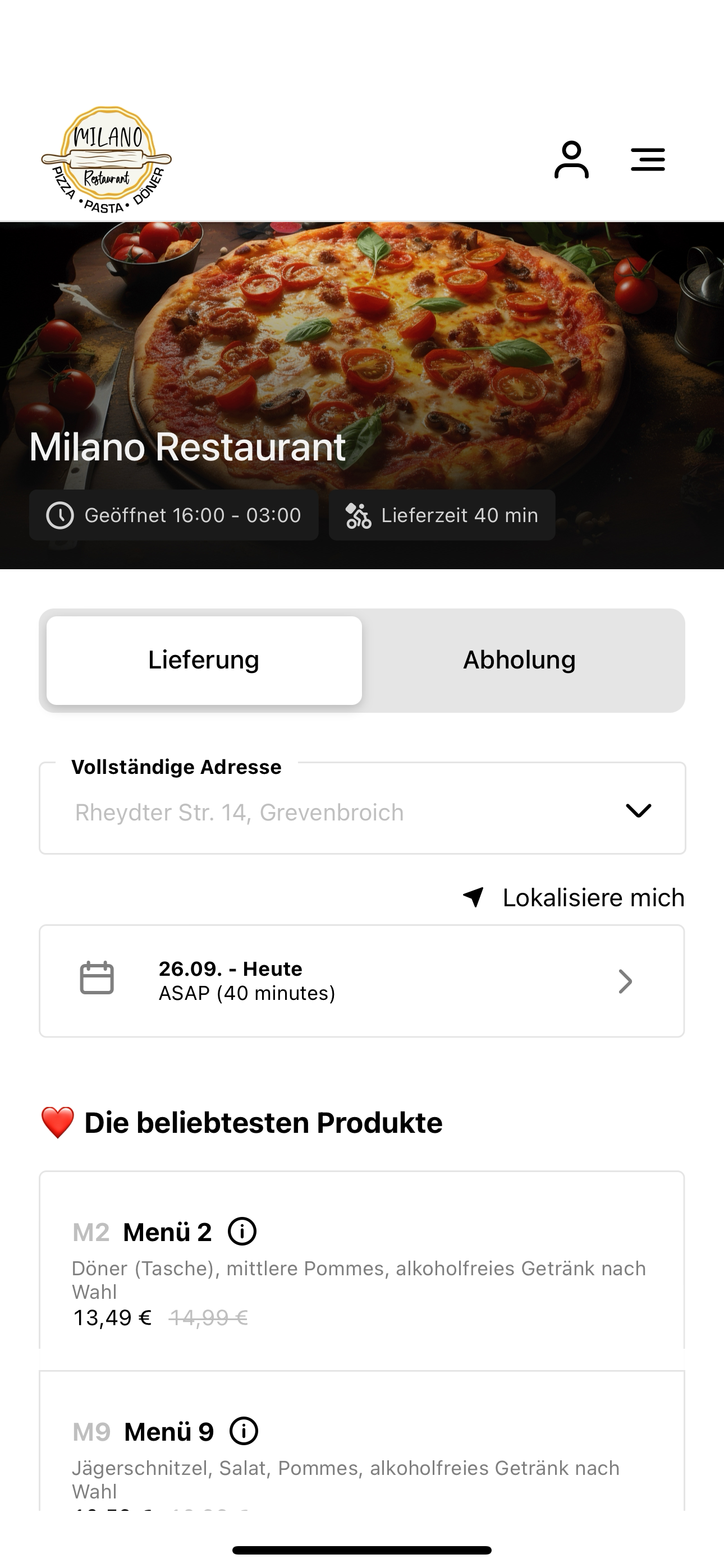 Milano Restaurant