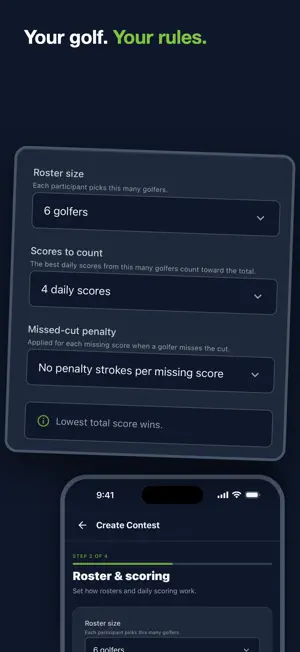 Leaderboard Fantasy: Golf screenshot 3