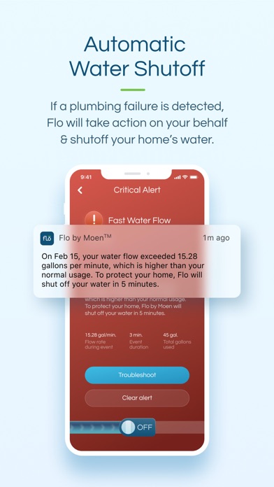 Flo by Moen™ Screenshot