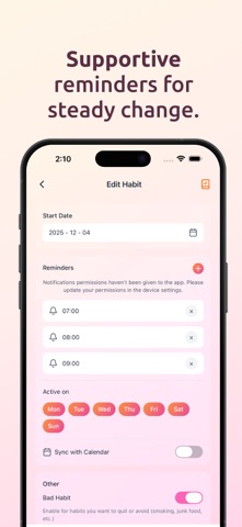 Make Habits Screenshot 4 of 8