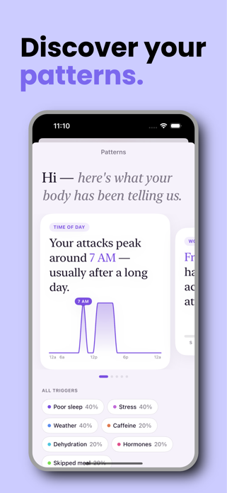 Headwise - Migraine Tracker Screenshot 2 of 4