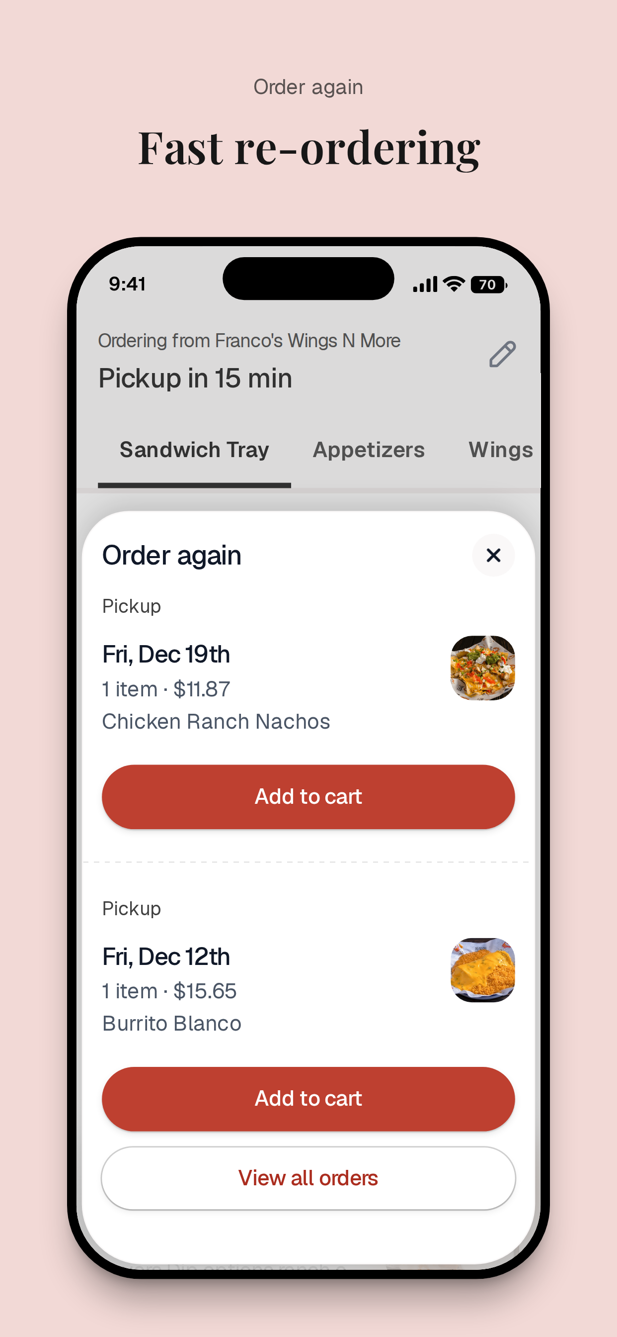 Franco's Wings N More screenshot 4