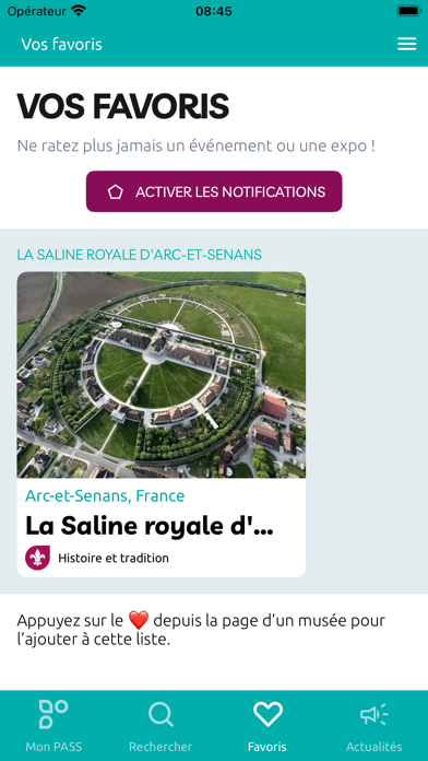 Museums-PASS-Musées Screenshot