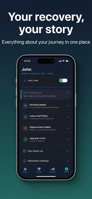 Sobrio - Quit Alcohol & Thrive screenshot 4