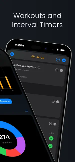 GymJC – Workout & Interval Log screenshot 2