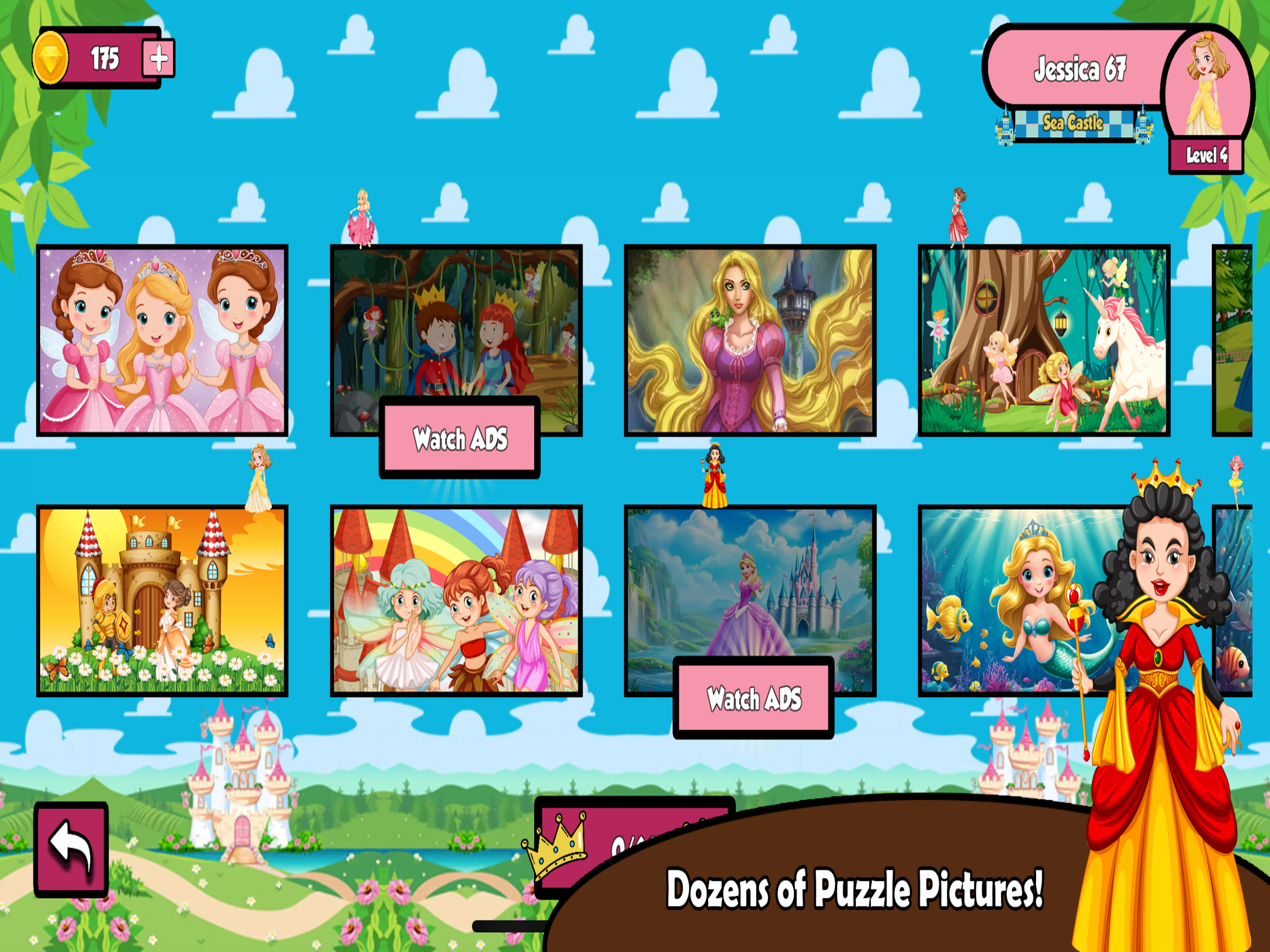 Princess Fairy Puzzle screenshot 12