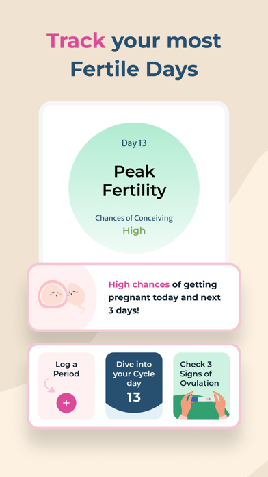 Uvi: Fertility Diet, Yoga Plan Screenshot