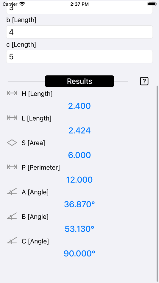 #2. Triangle Calculator Plus (iOS) 由: Heng Jia Liang