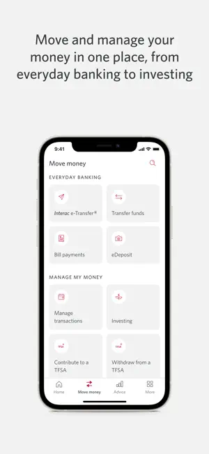 CIBC Mobile Banking iPhone screenshot 2
