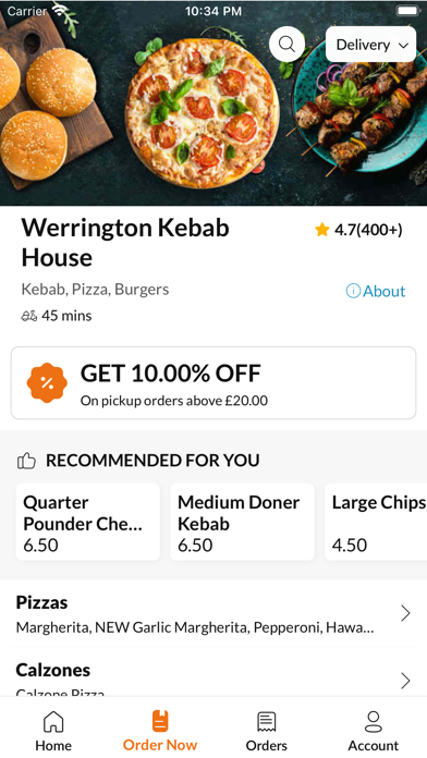 Werrington Kebab House Screenshot