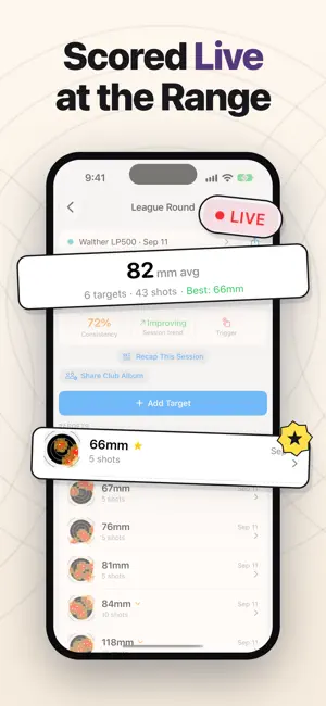 Notch: Target Scoring Tracker screenshot 2