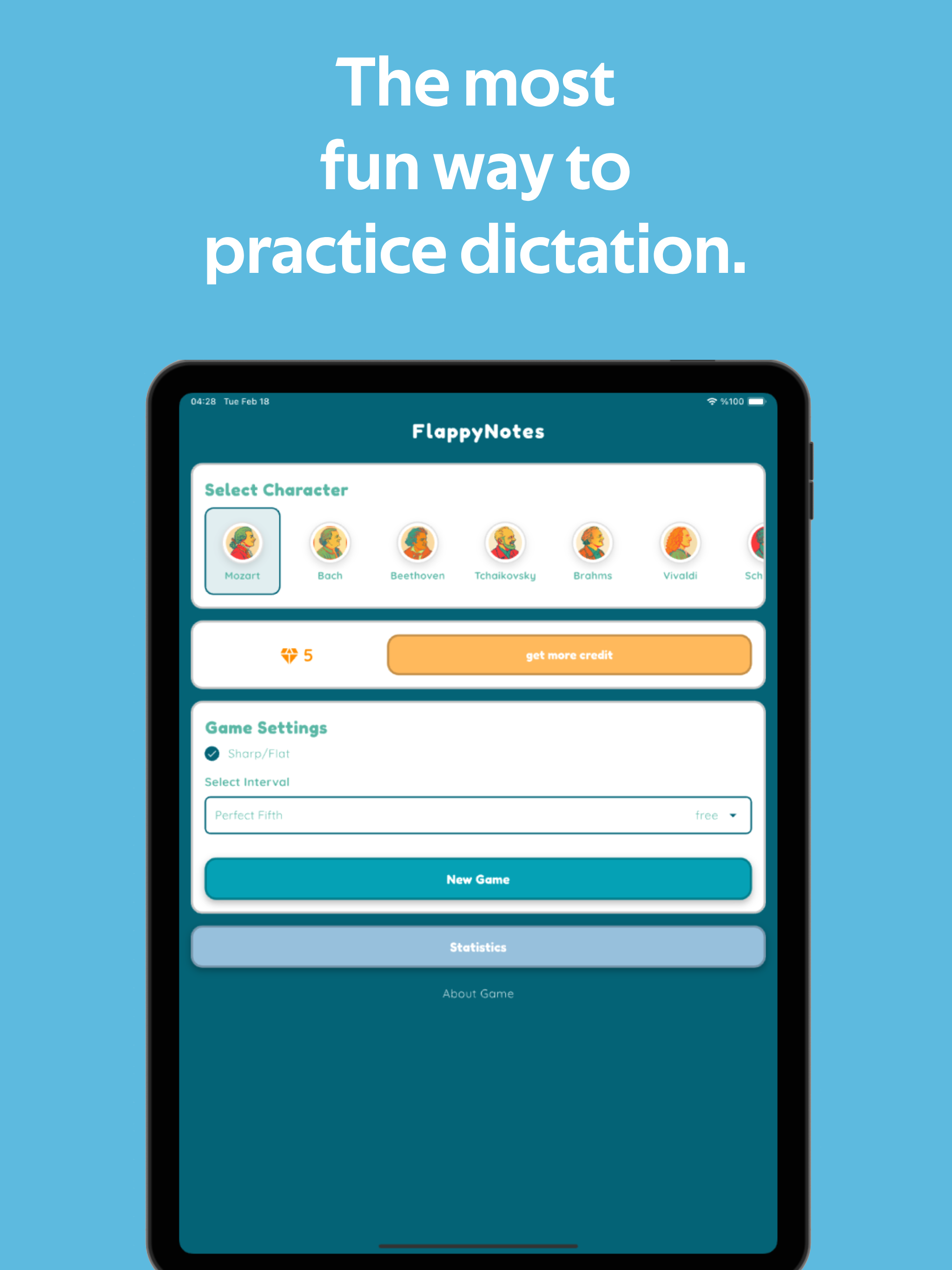 FlappyNotes: Ear Training Game screenshot 7