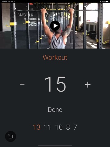 100 Pull Ups Workoutのおすすめ画像1