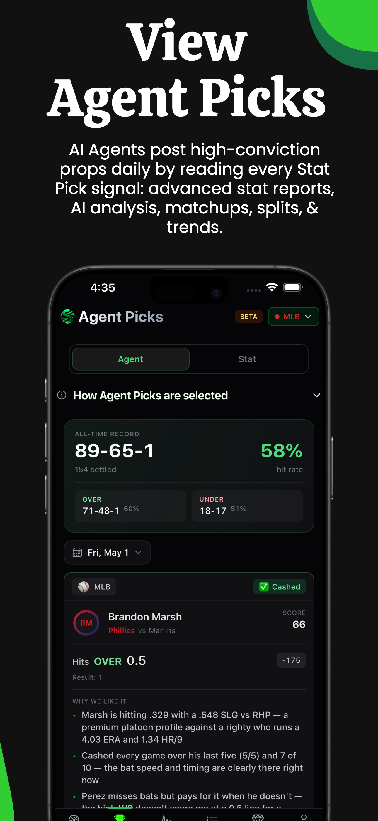 Stat Pick: Player Props & AI screenshot 5