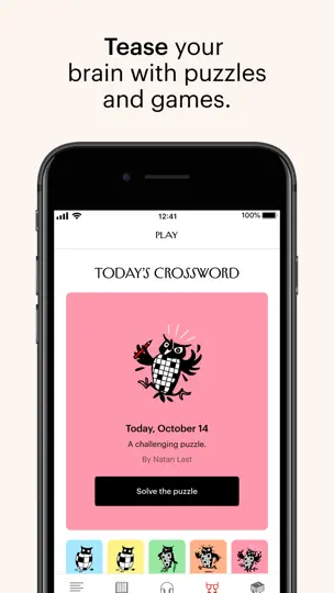 Скриншот The New Yorker на iPhone 4