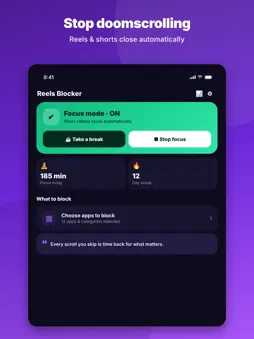 Reels Blocker: Stop Scrolling screenshot 6